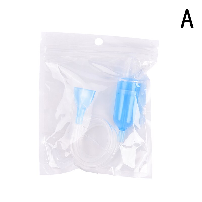 Nasal aspirator baby care kid baby safety care snot næse renere silikone næse renere: Hvid