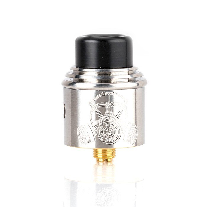 Apocalypse RDA 24mm Rebuildable Dripping Atomizer with BF PIN Atomizador for Squonk Mod Apocalypse GEN 2 RDA: silver