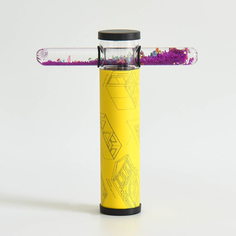 Variety of cartoon small fresh acrylic quicksand kaleidoscope educational toys: E