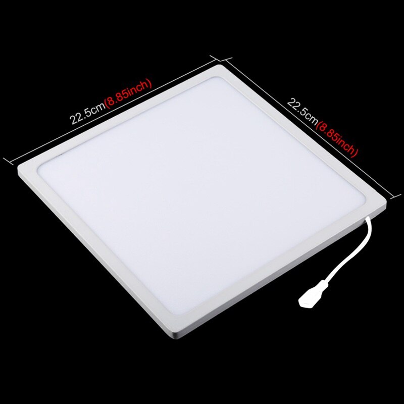 PULUZ Mini 22,5 LED para fotografía, luz inferior sin sombra, lámpara de luz sin sombra, cojín de Panel para caja de estudio fotográfico de 20 cm