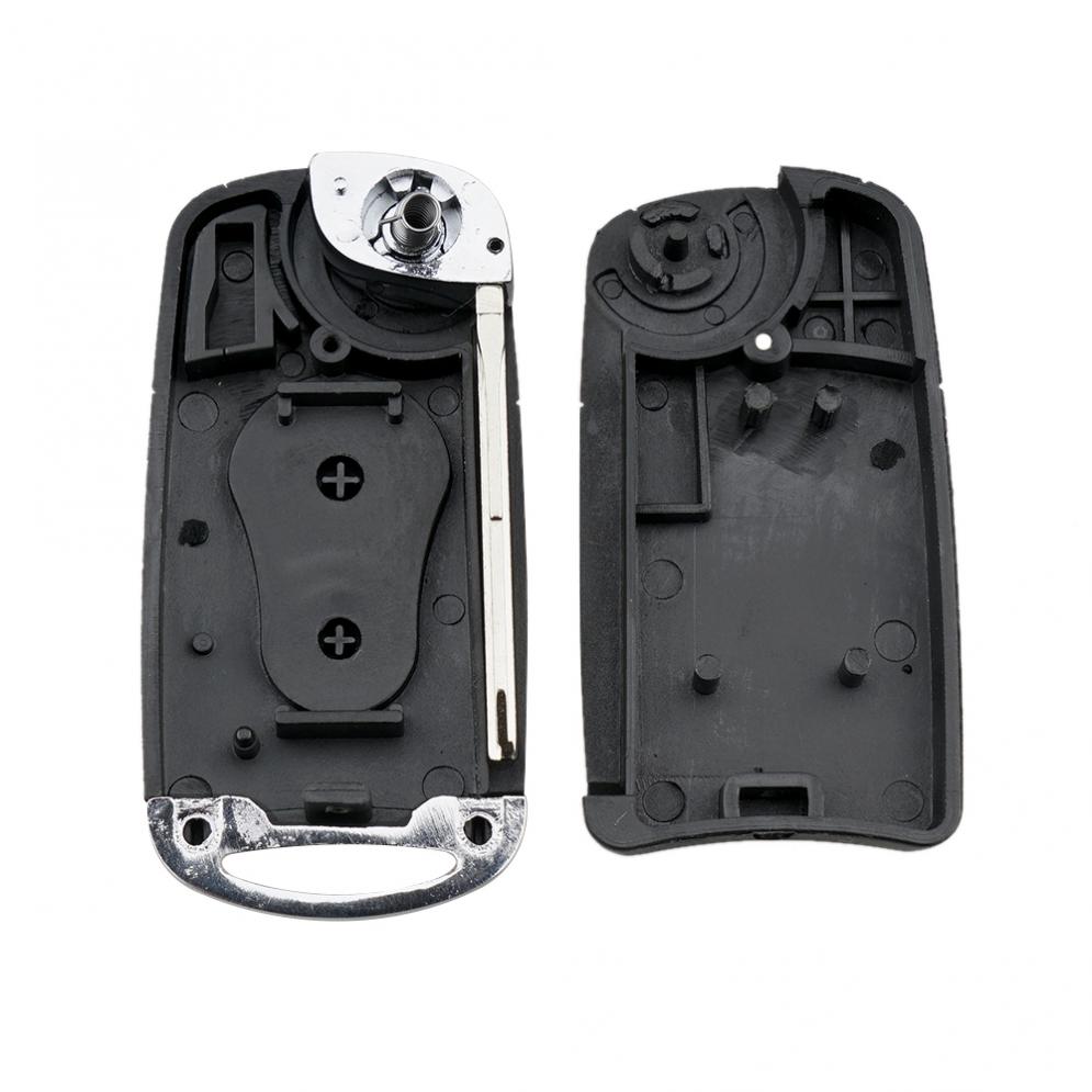 Clé télécommande pliable à 2 boutons, mise à niveau, étui pour SsangYong Actyon / Kyron / Rexton