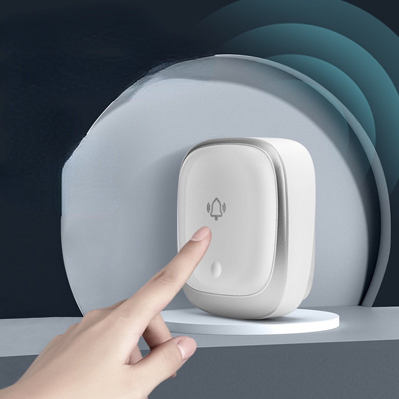 Self-Powered Wireless Doorbell Without Battery Waterproof 150M Remote EU Plug Home Door Bell Ring Call 4 Model 58 Music