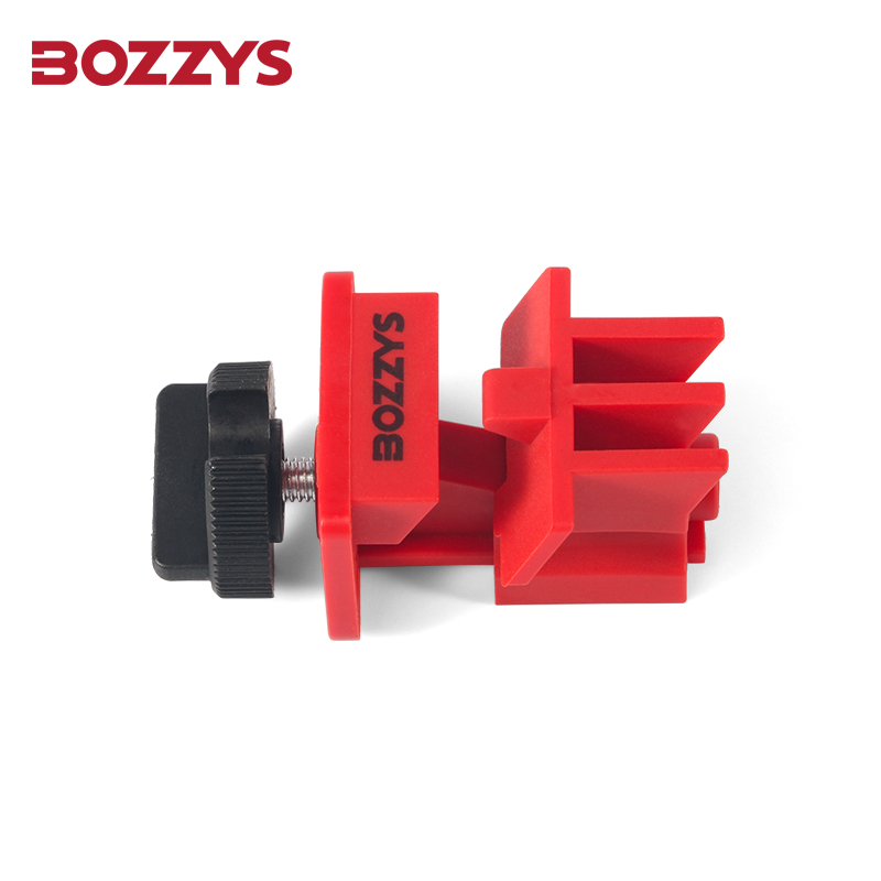 BOZZYS Serrature di bloccaggio per interruttori universali multipolari abbinate a lucchetti e contangenti per il blocco dell'isolamento elettrico