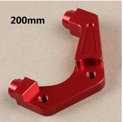 Pinza Freno moto Staffa/adattatore per Yamaha scooter Rsz fare jogging Forza per Rpm Adelin Frando 220mm/200mm Pinza Freno: marrone