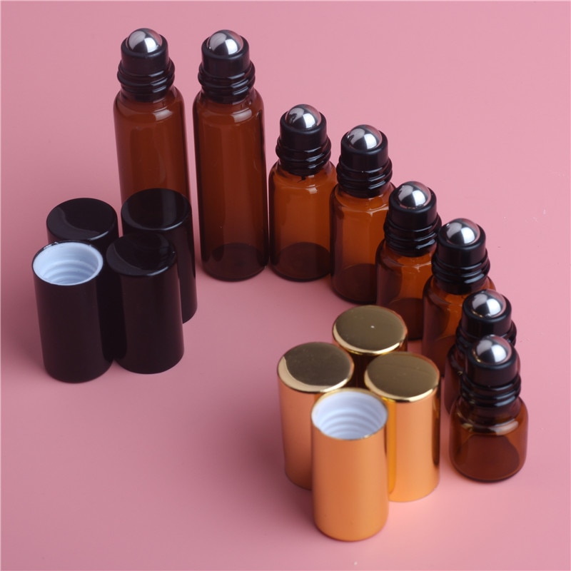 Navulbare Parfum Reizen Fles Accessoires Roller Ball Fles Roll Op Flessen Voor Essentiële Oliën Lege Cosmetische Containers