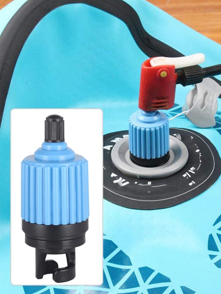 Kayak Valve Adapter Inflatable Boat Air Pump Valve For Canoe Raft Paddle Board Kayak Air Valve On-board Pump Inflation Adapter