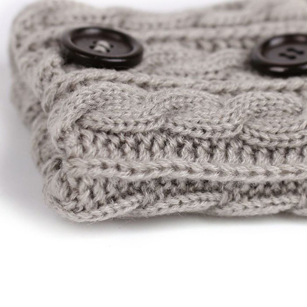 5 kleuren dames gebreide beenwarmers korte laars manchetten knopen gehaakte laars sokken gebreide beenwarmers beenwarmers voor herfst/winter