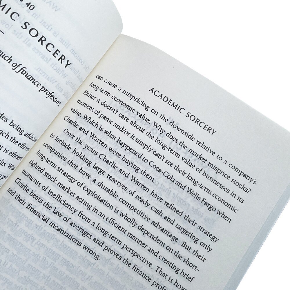 il Tao di Charlie Munger di davide 003 idea di investimento finanziario in inglese libro di lettura per Adlut