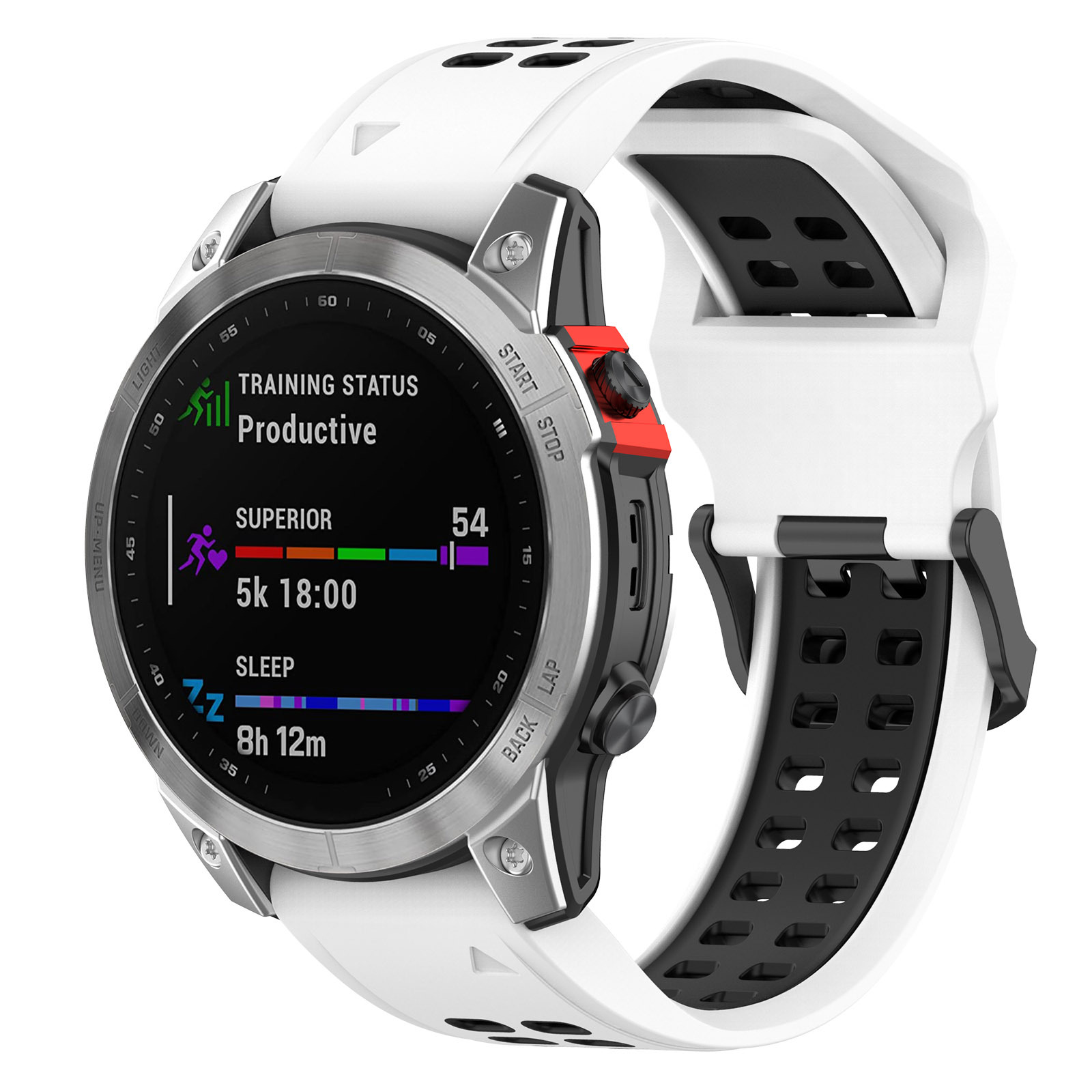 Voor Garmin Fenix 7/6S/5X horlogebanden Fenix6 Pro GPS Fenix5 plus 20/22/26mm quick-release tweekleurige bandjes en Fenix 7 bandjes