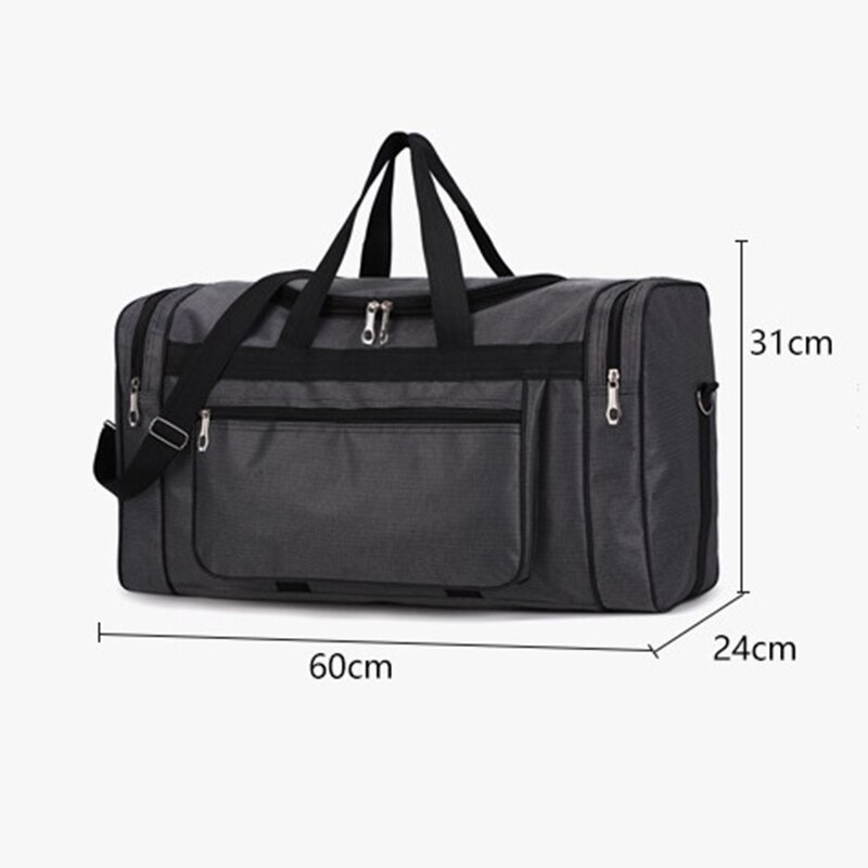 Hommes grande capacité sac de voyage pour homme femmes week-end sac grande capacité sac de voyage continuer sacs sacs de nuit
