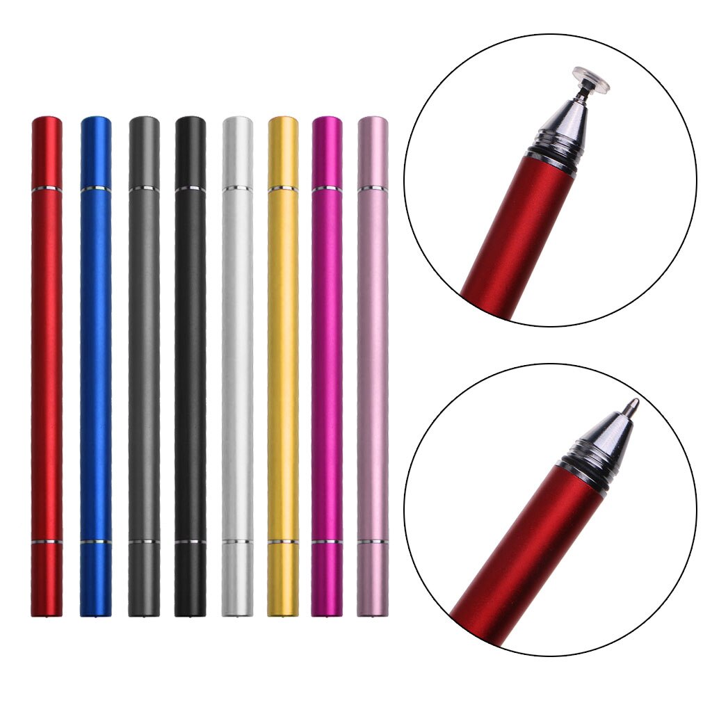 2in1 Universal Touch Screen Stylus Pen For Android IOS Phone Tablet Drawing Smart Mobile Phone Pen For iPad iPhone Pencil Stylus