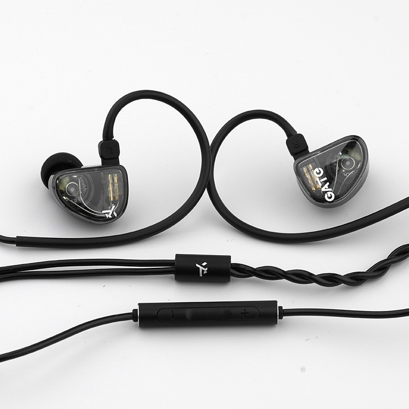 TRUTHEAR GATE Auriculares intrauditivos dinámicos con cable de 0,78 y 2 pines para juegos: Blanco