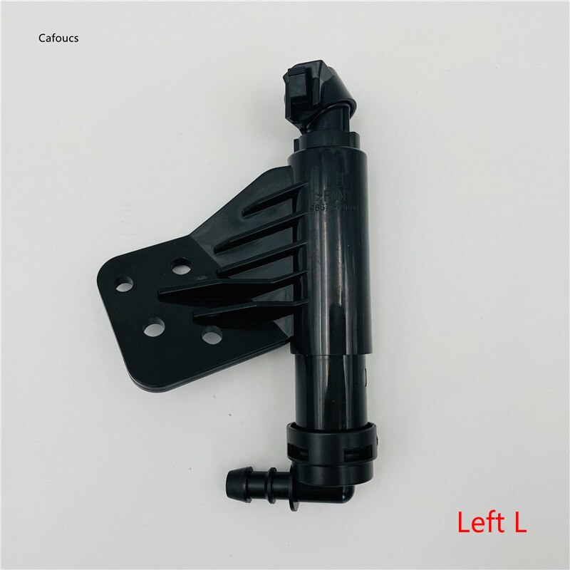 KMLONG Voorbumper Koplamp Lamp Washer Spray Cleaning Actuator Cover Cap Fit for A6 C6 Quattro S6 2005-2008 4F0955276 4F0955275 Afdekkap koplampsproeierkop(RIGHT 4F0955276