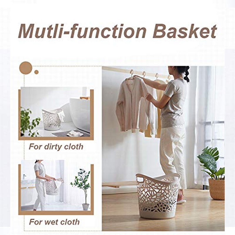 Panier à linge en plastique pour animaux domestiques, panier de rangement pour vêtements, jouets, vêtements sales