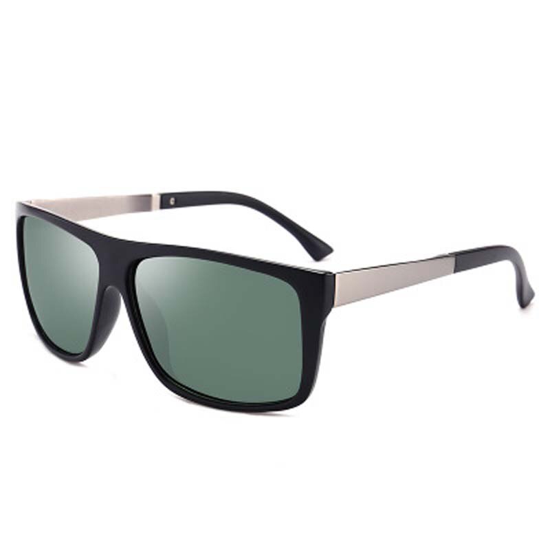 Lunettes De Soleil Zeque Serio Elf Polarisées – Verres Ease Green, Monture Gunmetal, Taille 130 Mm