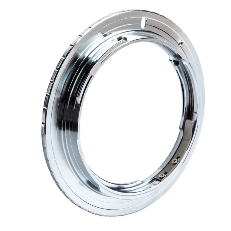 Anillo adaptador de montaje PB-EOS de aluminio anodizado cromado para lente de montura Praktica PB a cámara de montura Canon EOS EF 5D,6D,7D, etc.