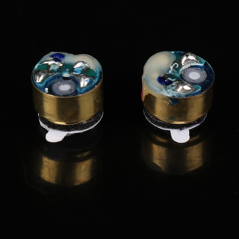 2 stuks 6MM oortelefoon vervangende luidspreker zware bas oortelefoonluidsprekers voor Bluetooth-oordopjes hoofdtelefoon reparatieonderdelen
