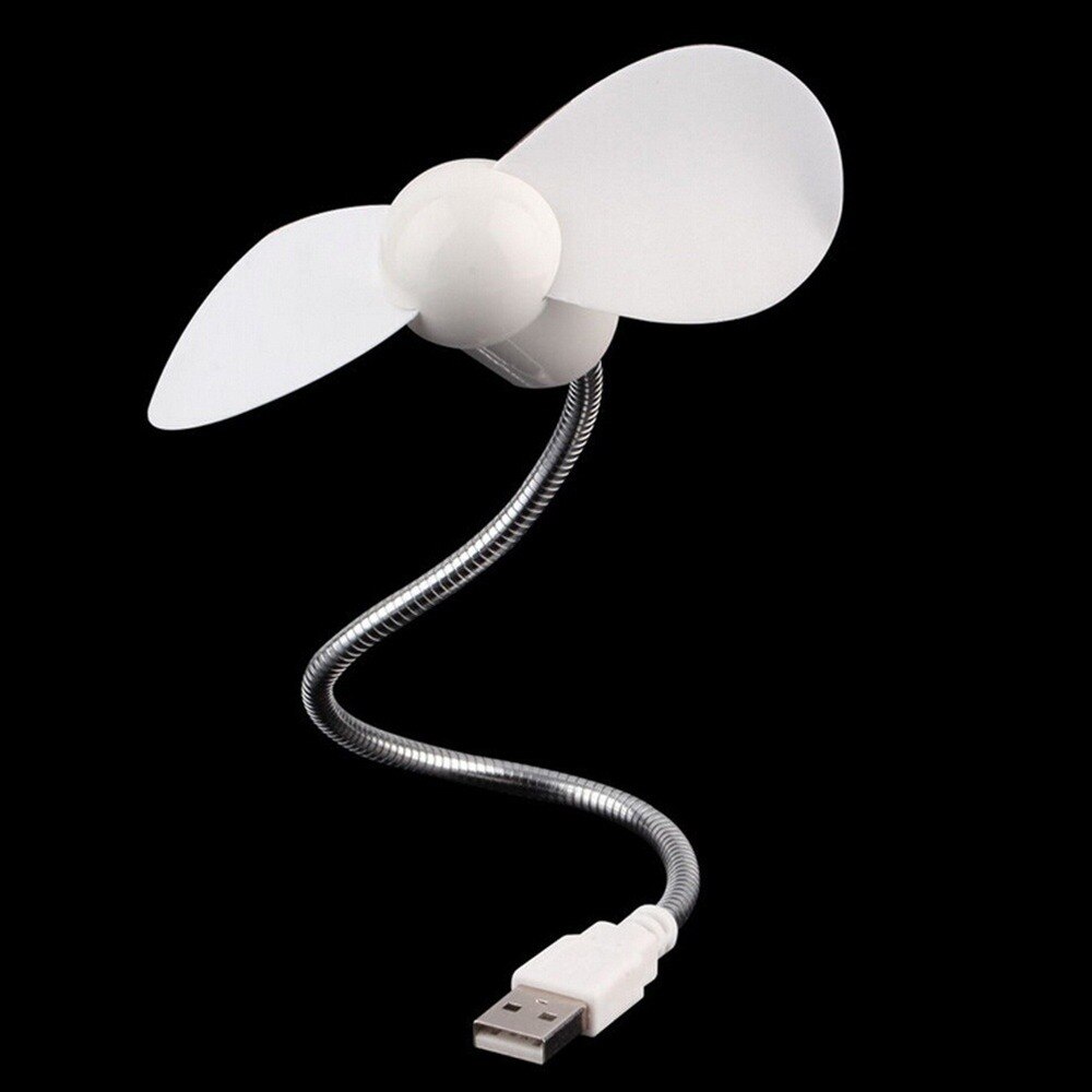 Mini ventilador enfriador USB Flexible para ordenador portátil