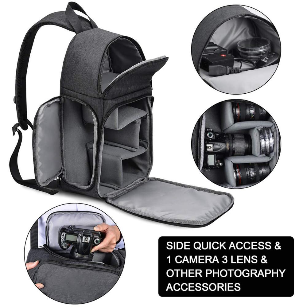 DSLR Camera Bag Shoulder Sling Cross case for Nikon Z50 Z7 Z6 D780 D750 D7500 D7200 D7100 D5600 D5500 D5300 D3500 D3400 D3300