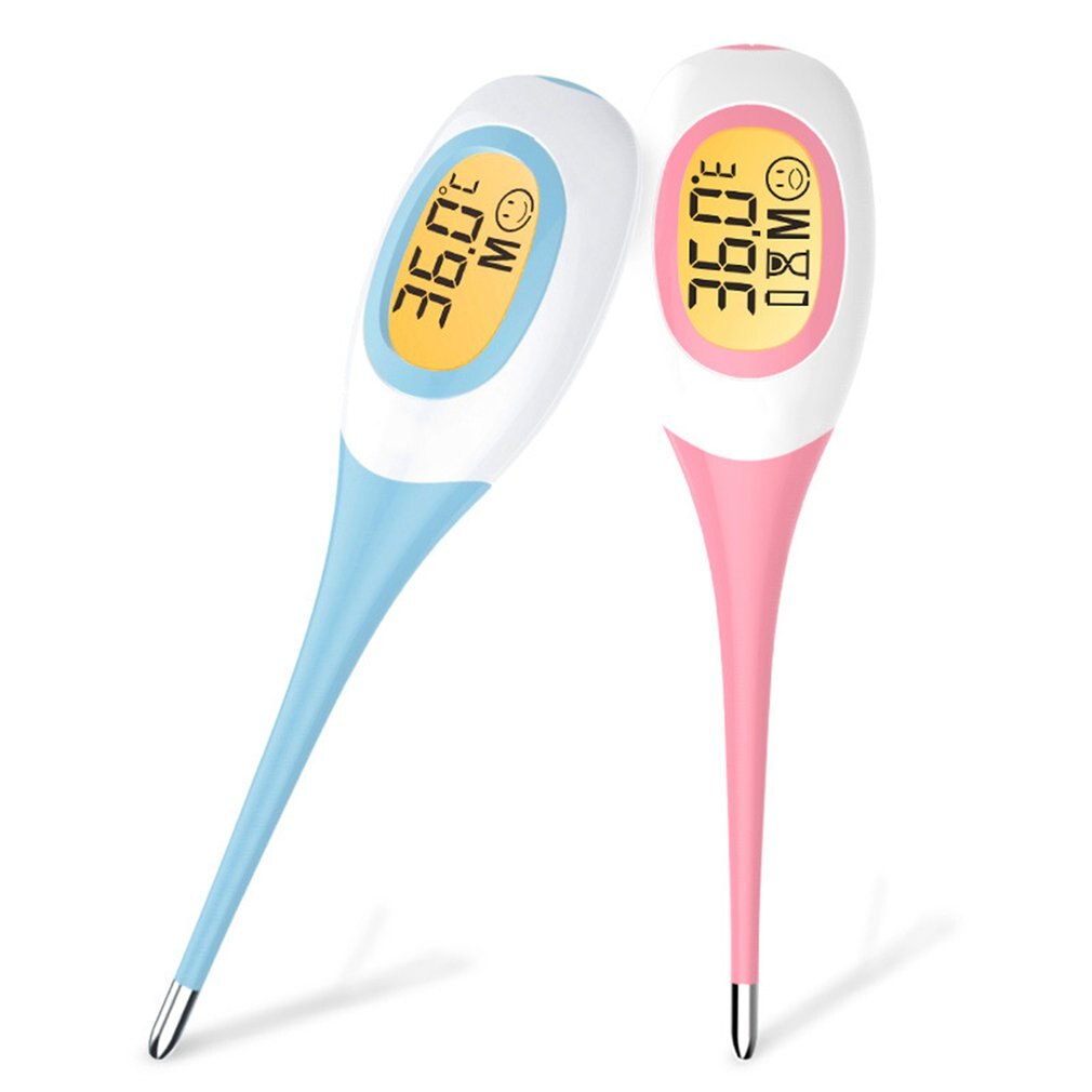 Termômetro eletrônico 8 segundos de medição rápida para adultos crianças cabeça macia cavidade oral axila thermometer/thermometer termômetro