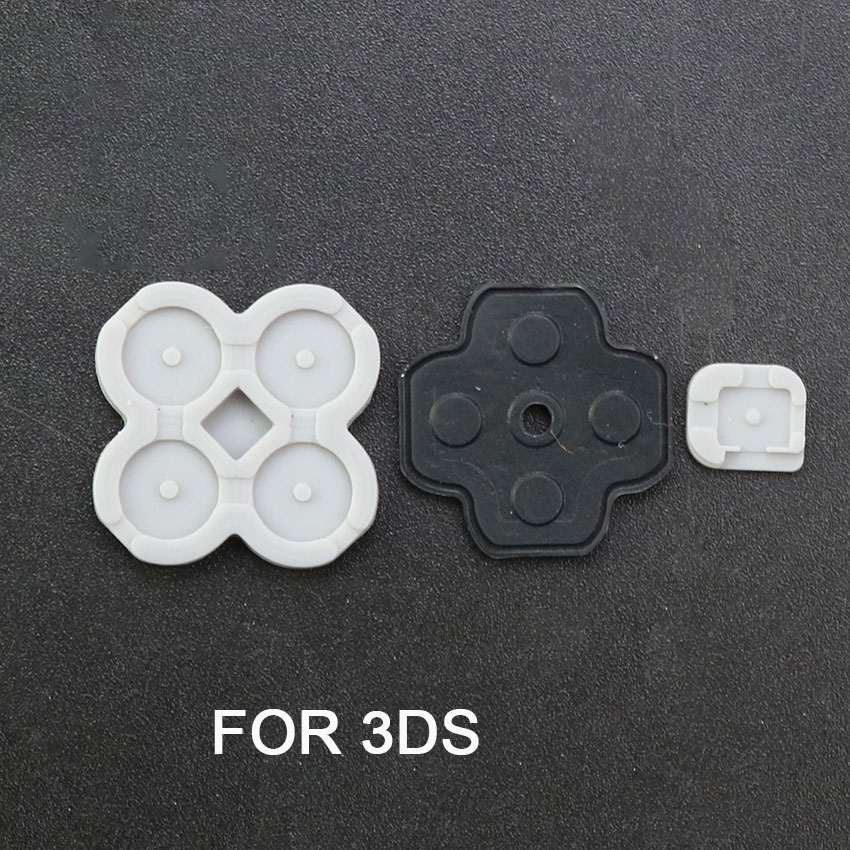 Cltgxdd 1 Set Game Console Reparatie Onderdelen Geleidende Siliconen Pads Voor Gb Gba Sp Gbc Ndsl Ps4 3ds Ps3 Xbox 360 Ndsi Soft Pads: Sky Blue