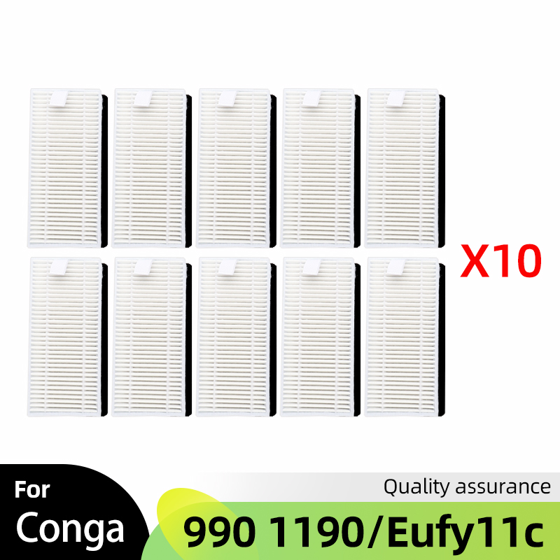 For Cecotec Conga Excellence 990 Conga 1190, Eufy RoboVac 11 11C, Ecovacs N79S Spare Parts Main Side Brush Hepa Filter Accessory: MULTI