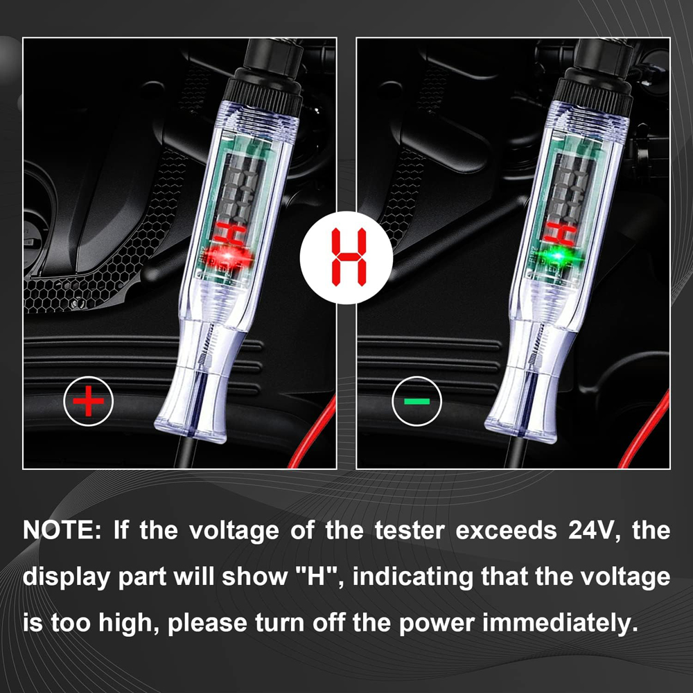 Neue Auto Lkw Spannung Circuit-Tester Auto 6V 24V Werkzeuge Auto diagnose Sonde Test Stift Glühbirne Elektrische mess Stift Werkzeuge