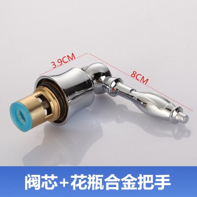 Standaard Thermostatische Spool Koperen Keramische Kraan Cartridge Water Mengkraan Innerlijke Spoel Handvat Schakelaar Reparatie Accessoires: 11
