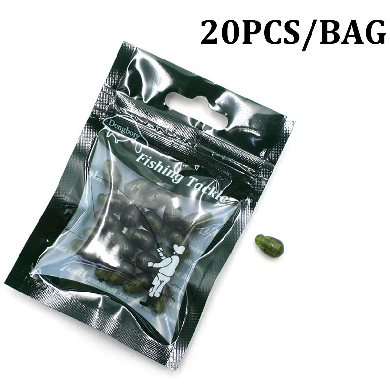 20 Stuks Karpervissen Quick Change Kralen Voor Karpervissen Rigs Methode Feeder Karper Accessoires Vissen Haak Kralen Karper Apparatuur