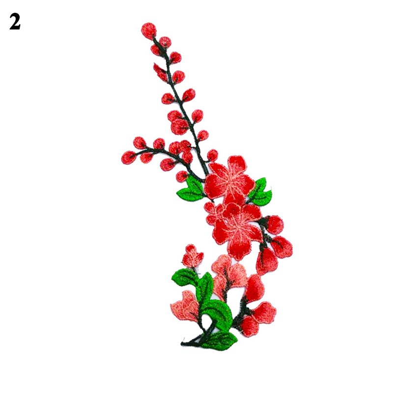 Applique Cloth sticker Women Garment Dress Accessories Patches Embroidery flowers Patches Sewing On Fabric Lace Applique: 2