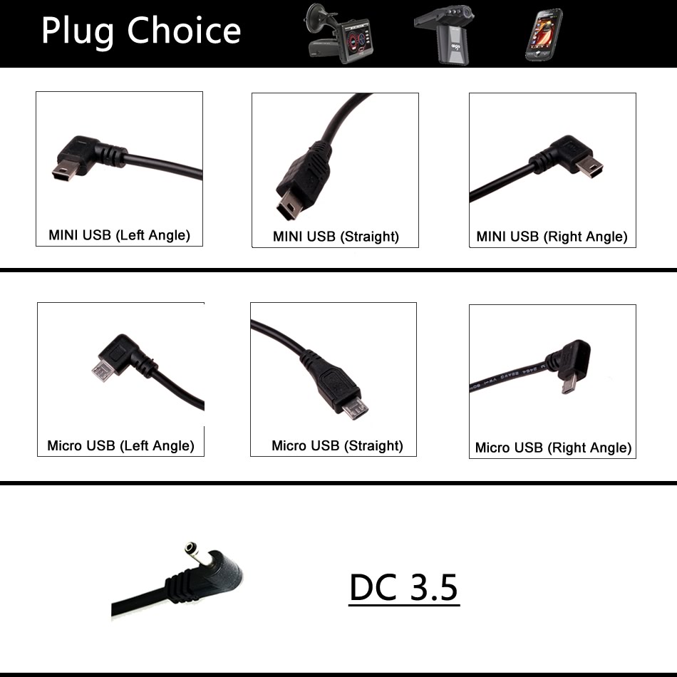 Auto Turck DC 12V 24V zu 5V Power Inverter Konverter Micro Mini USB Power Ladegerät Adapter Kabel für GPS Telefon DVR Recorder 5Pcs