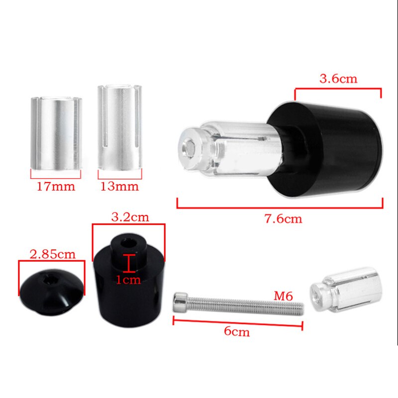Motorfiets Handvat Blokkeren Accessoires Scooter Decoratie Handvat Balans Balans Terminal Grip Plug