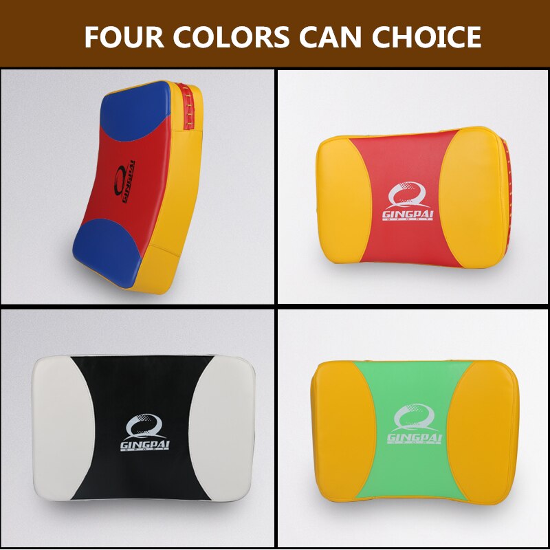 45*29*10cm big kicking pad curved Iran Boxing pads PU leather adult kids Muay thai Taekwondo karate MMA target Karate protectors