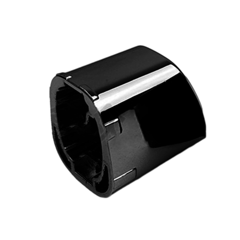 Cubierta de ajuste de botón de freno de mano para Interior de coche, tapa de botón de estacionamiento de palanca de freno de mano cromada, accesorios plateados para Polo Cross 6RD711333A