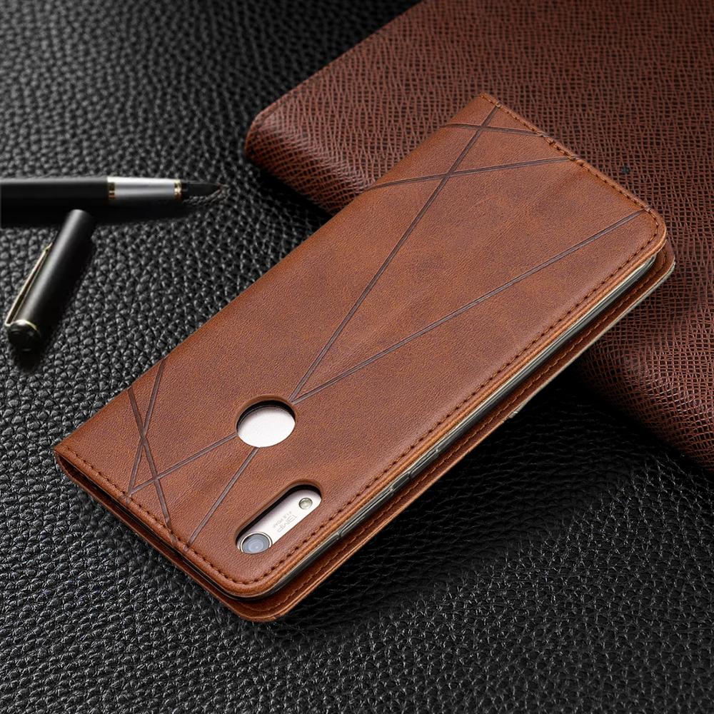 Tobebest Magnetische Wallet Leather Case Voor Huawei Y6 Case Cover voor Huawei Honor 8A 8a Flip Cover Met Kaart pocket