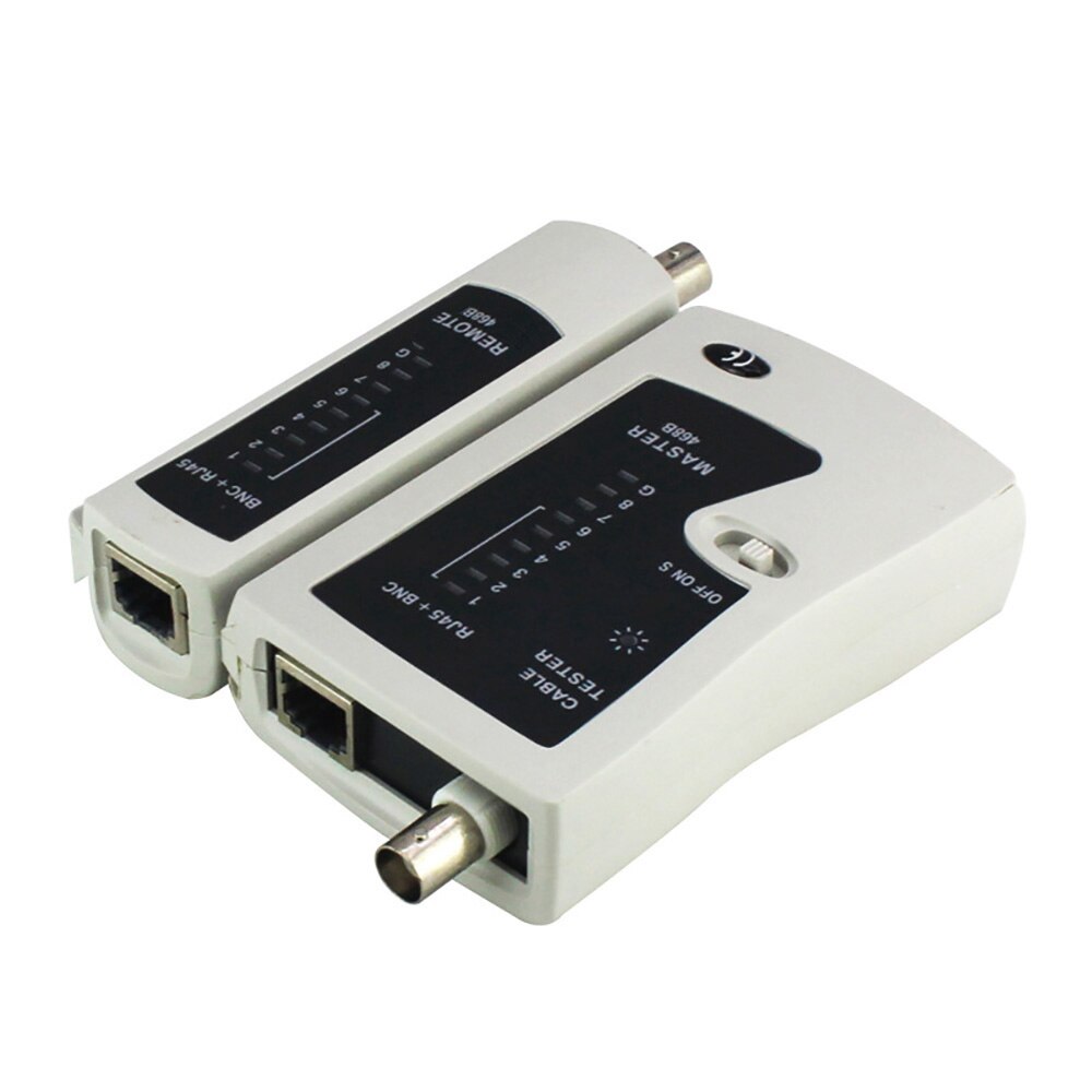 Oullx Bnc Coaxiale RJ45 Kabel Lan Tester Netwerk Tester Cat5 Kat 6 Cat7 Utp Networking Tool Netwerk Reparatie