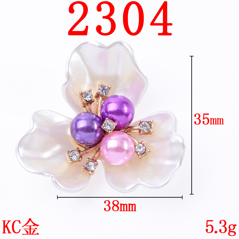 10 Uds. De botones de flores y perlas de concha de diamantes de imitación de aleación de , accesorios de joyería de corazón, ramo de novia, bolsa DIY, Material para manualidades para el cabello