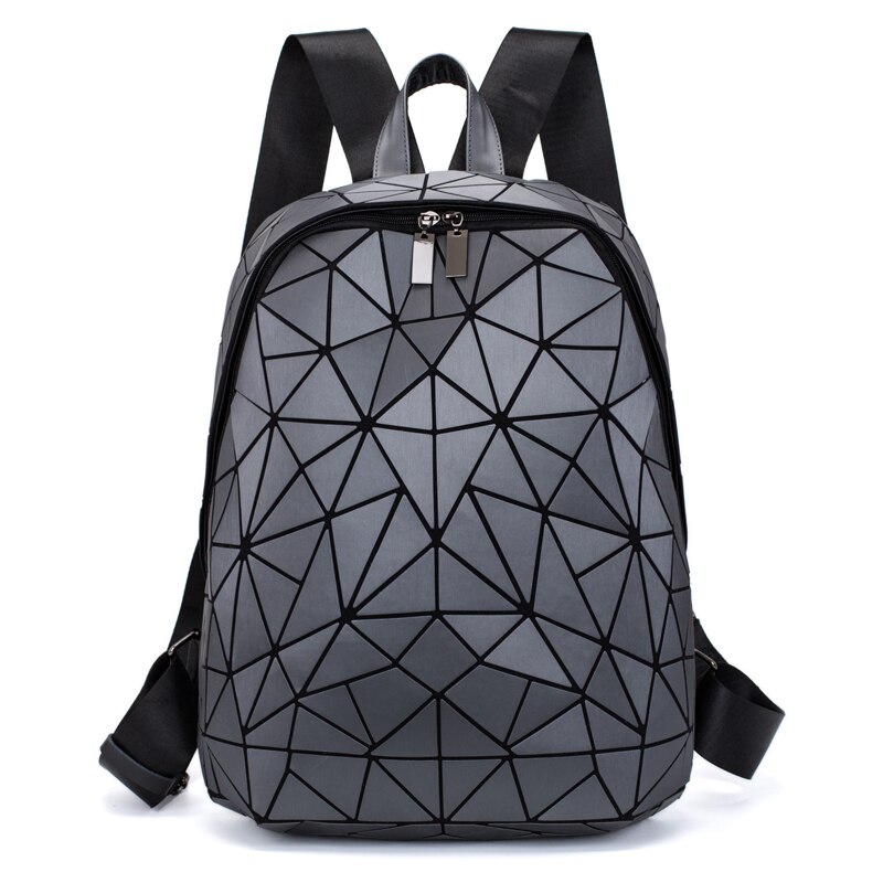 Mochila sacos para mulheres moda mochilas escolares para mujer saco de viagem geométrico para meninos: Preto