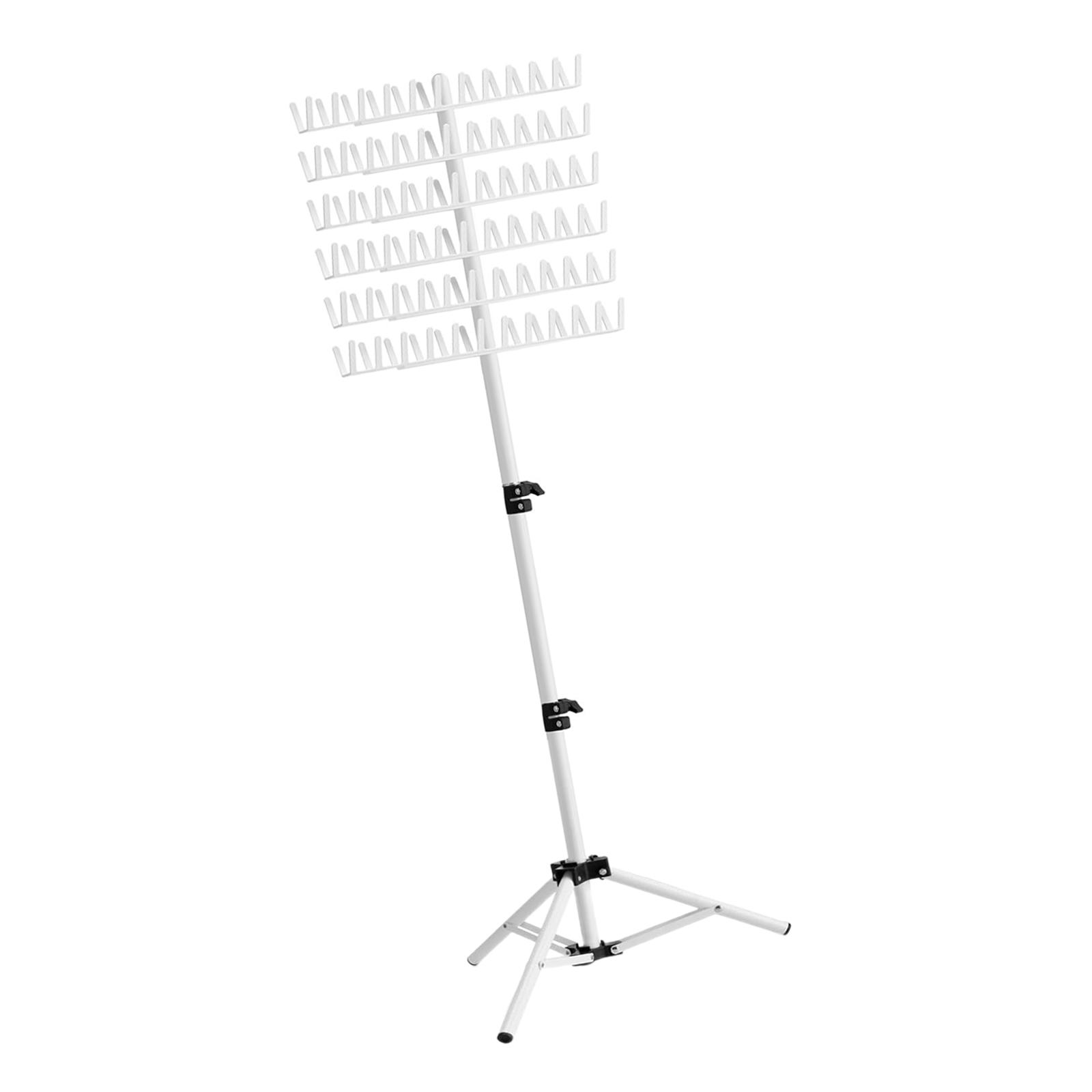 Braiding Hair Rack 144 Pegs Hair Racks Standing Braid Rack Hair Separator Stand Hair Extension Holder for Braiders Hairstylists: WHITE