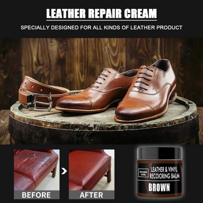 50ml Car Care Liquid Leather Repair Kit Auto Complementary Color Paste Car Seat Sofa Coat Hole Scratch Cracks Polish Paint Care