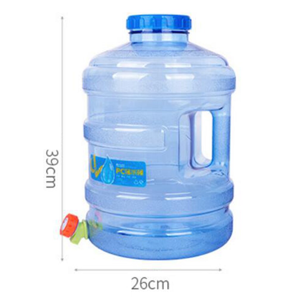 15L Water Emmer Water Container Water Carrier Kraan Pc Tank Outdoor Camping Reizen Auto Woonaccessoires