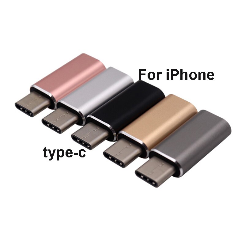 2Pcs 1Pcs Usb Type C Bliksem Adapter Voor Samsung Galaxy S10 S20 Plus Iphone 11 Pro Max X 7 8 Usbc Naar Ios Jack Converter