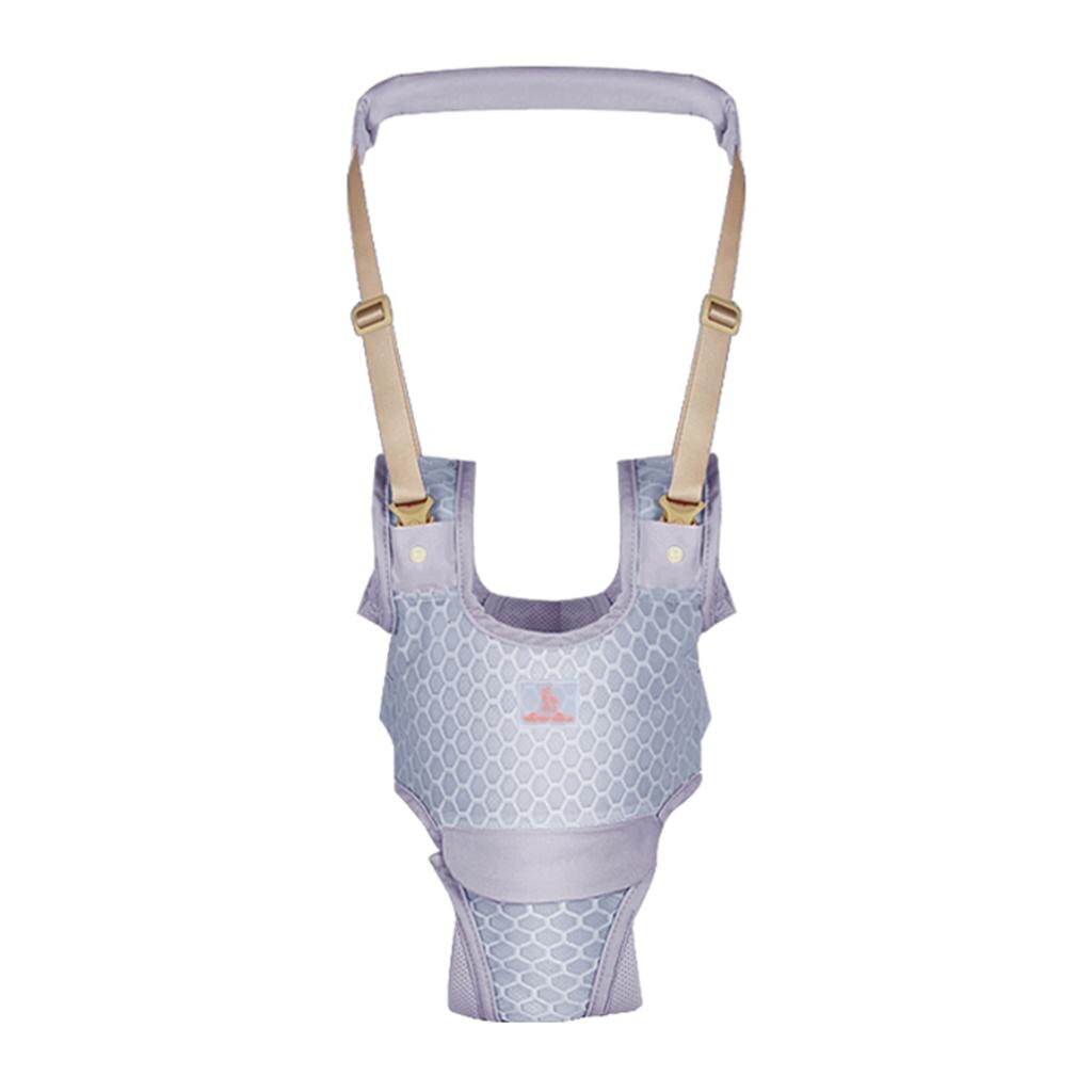 Baby Wandelen Assistent Peuter Wandelen Harness Handvat Loopstoeltje, Opstaan En Wandelen Leren Helper Voor Babyer: Gray