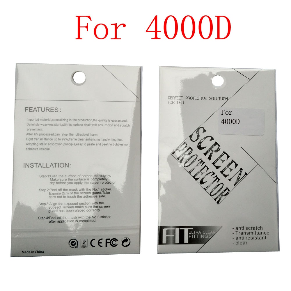 20 stk myk kameraskjermbeskyttelsesfilm for canon 100d 500d 650d 700d 750d 760d 800d 1100d 1300d 1500d 3000d 4000d