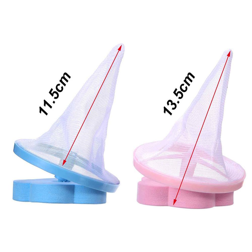 4 PCS Reusable washing machine floating Lint Mesh trap bag hair catcher filter strainer pouch household tools FD