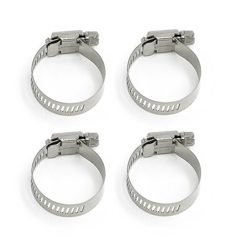 Yamaha Banshee Rubber Exhaust Tube Clamps - Set Of 2 For All