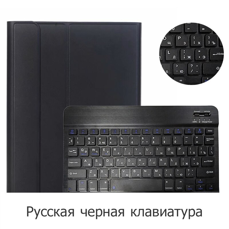 Slim Coque for iPad mini mini 5 Keyboard Case A2133 A2124 Russian Spanish Language Keyboard Cover for iPad mini 5 Case