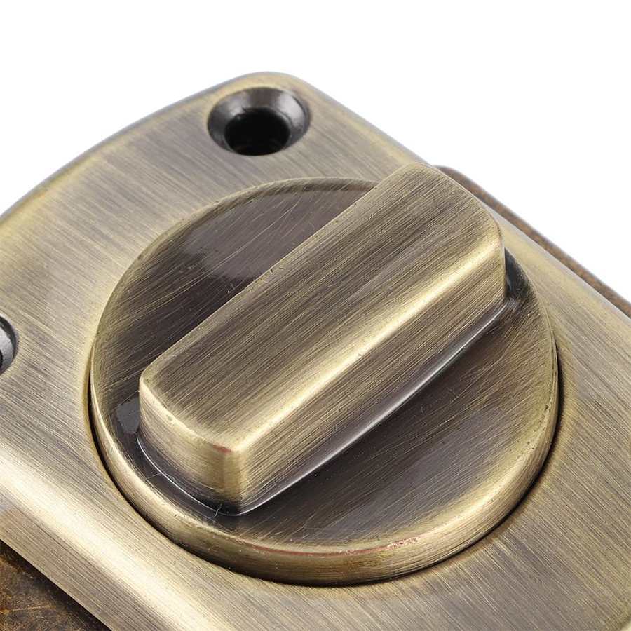 Con Cerradura para puerta de gabinete con accesorios de tornillo cerradura de puerta de aleación de zinc duradera