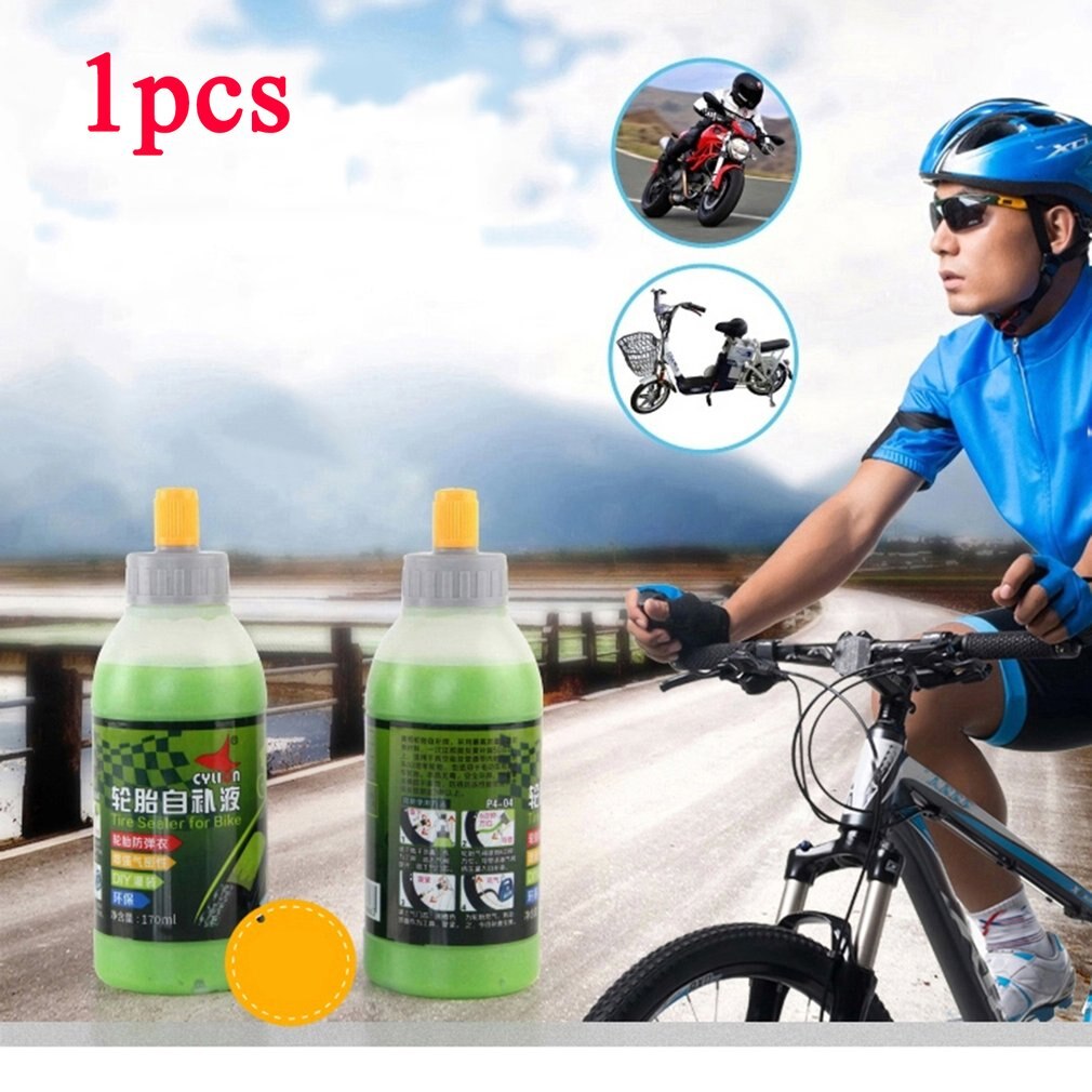 150ml däck vätska däck självåtervätande mountainbike däck tätningsmedel maskin skydd cykel däck reparation vätska