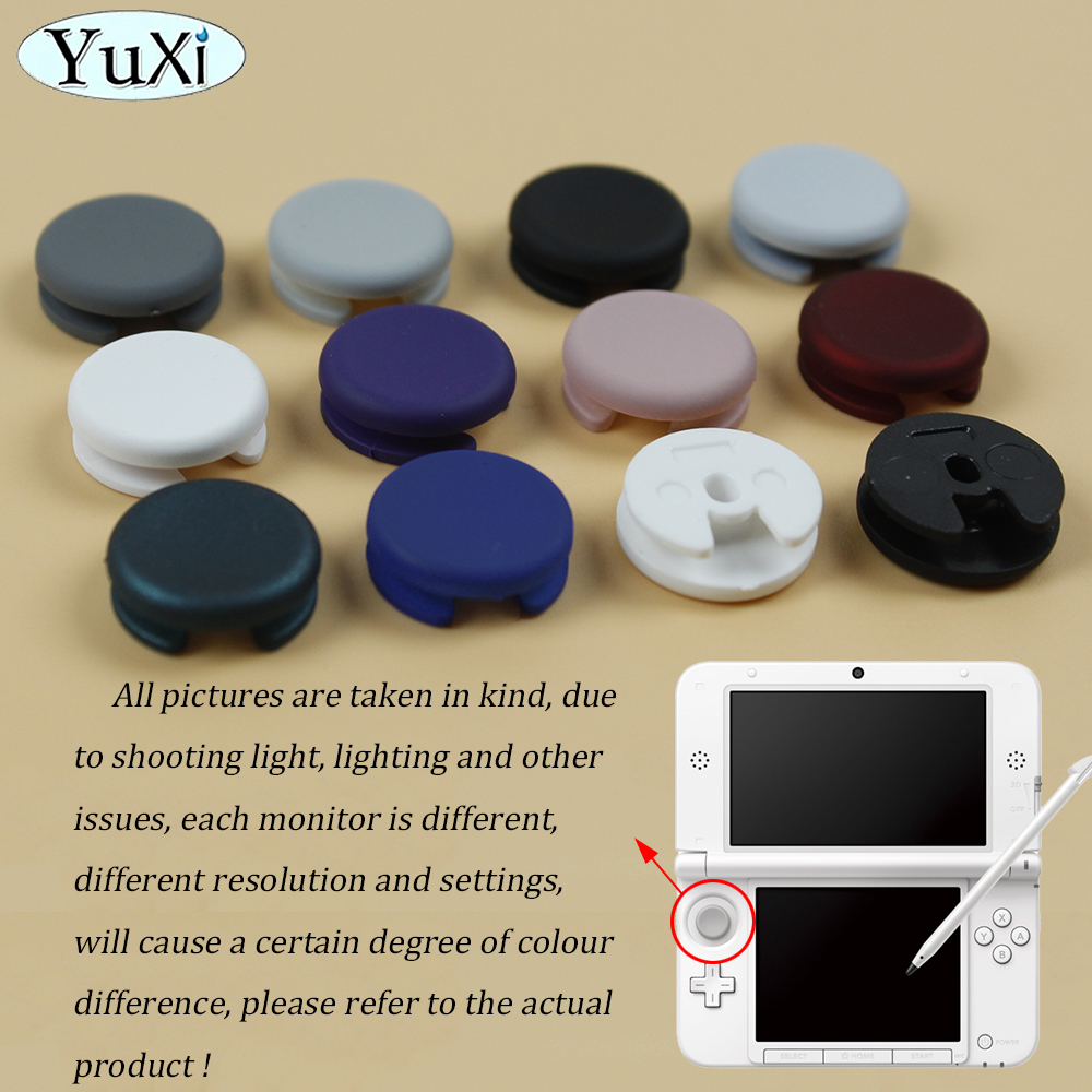 1Pc per 2DS 3DS XL LL telecomando da gioco Analogico Della Copertura Della Protezione per Il Nuovo 2DS Nuovo 3DS LL XL Thumbstick Pulsante cappucci Gamepad controllore parti di riparazione